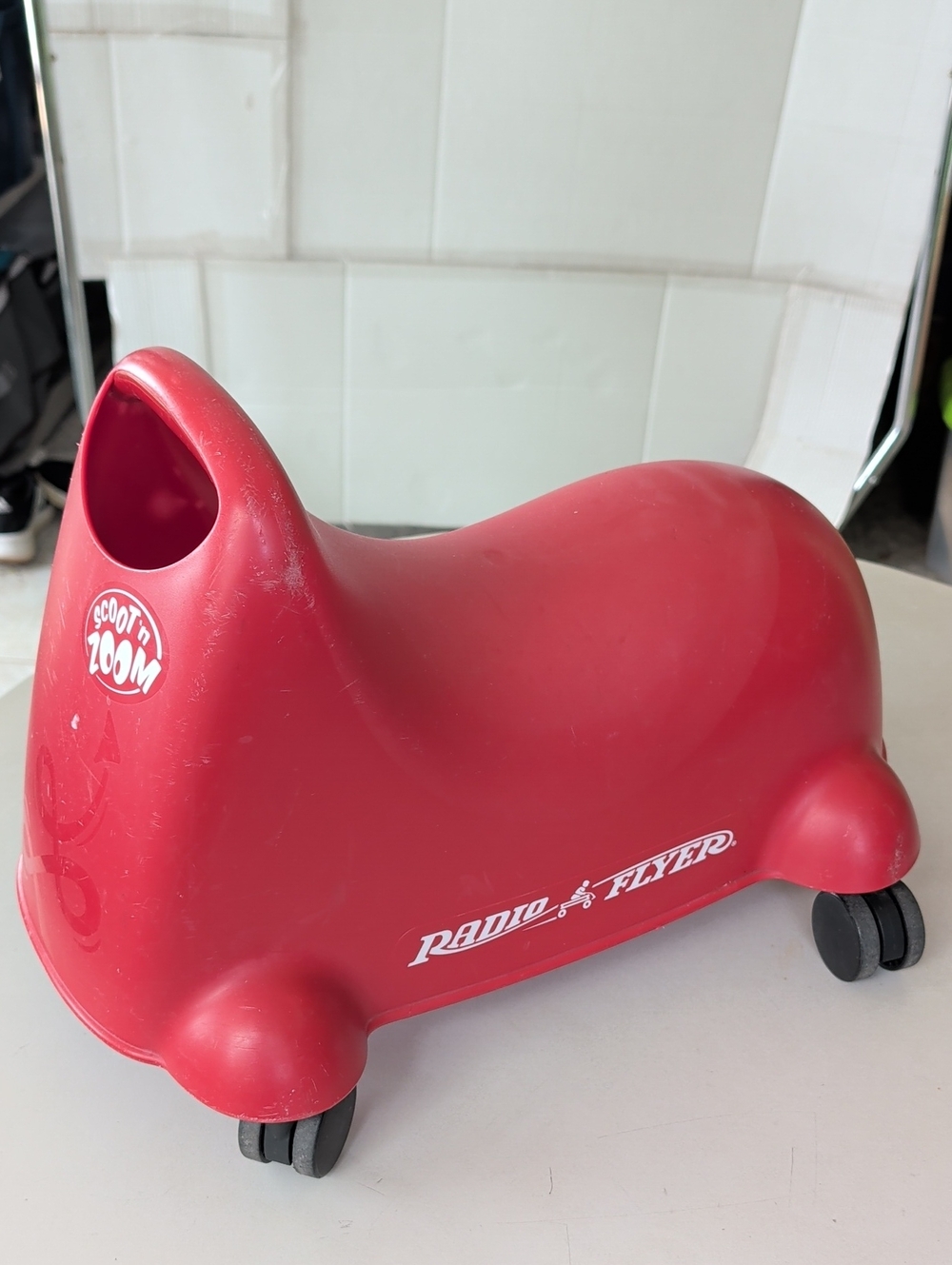Radio Flyer Red Scoot Toy for Toddlers Unisex Fun